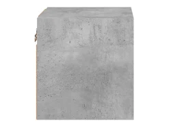 Móvel De Tv*Helloshop26 Móveis de parede para TV prateleira multimídia televisão aparador TV sala de jantar sala de estar quarto e luzes LED 2 peças 30 x 28,5 x 30 cm cinza 02_0029125 Cinzento