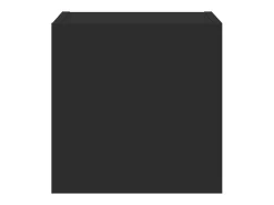 Helloshop26 Móveis de parede para TV prateleira multimídia televisão aparador TV sala de jantar sala de estar quarto com luzes LED 2 peças 30,5 x 35 x 30 cm 02_0029096^ Móvel De Tv