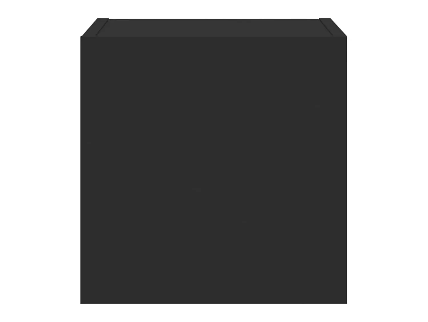 Helloshop26 Móveis de parede para TV prateleira multimídia televisão aparador TV sala de jantar sala de estar quarto com luzes LED 2 peças 30,5 x 35 x 30 cm 02_0029096^ Móvel De Tv