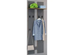 VCM Móveis de piso Salia Antracite A. 170 x L. 57 x P. 20 cm^ Móvel De Entrada