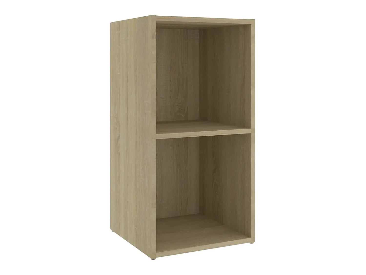 Móvel De Tv*vidaxl Móveis de TV 2 pcs derivados de madeira carvalho sonoma Castanho