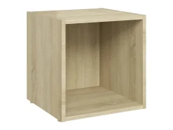 Clearance Móveis de TV 2 pcs derivados de madeira carvalho sonoma PT488879 Castanho