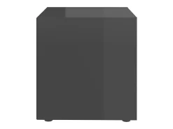 Móvel De Tv* Móveis de TV 4 pcs derivados de madeira brilhante PT144191 Cinzento