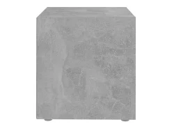 Móvel De Tv* Móveis de TV 2 pcs derivados de madeira cimento PT730560 Cinzento