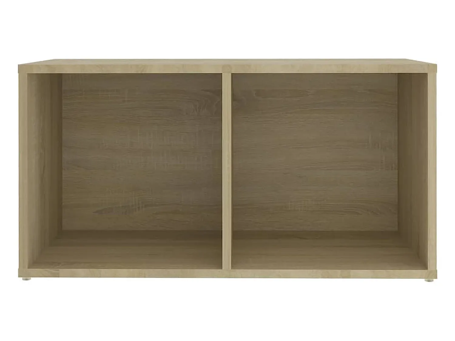 Outlet Móveis de TV 2 pcs derivados de madeira carvalho sonoma PT536188 Castanho