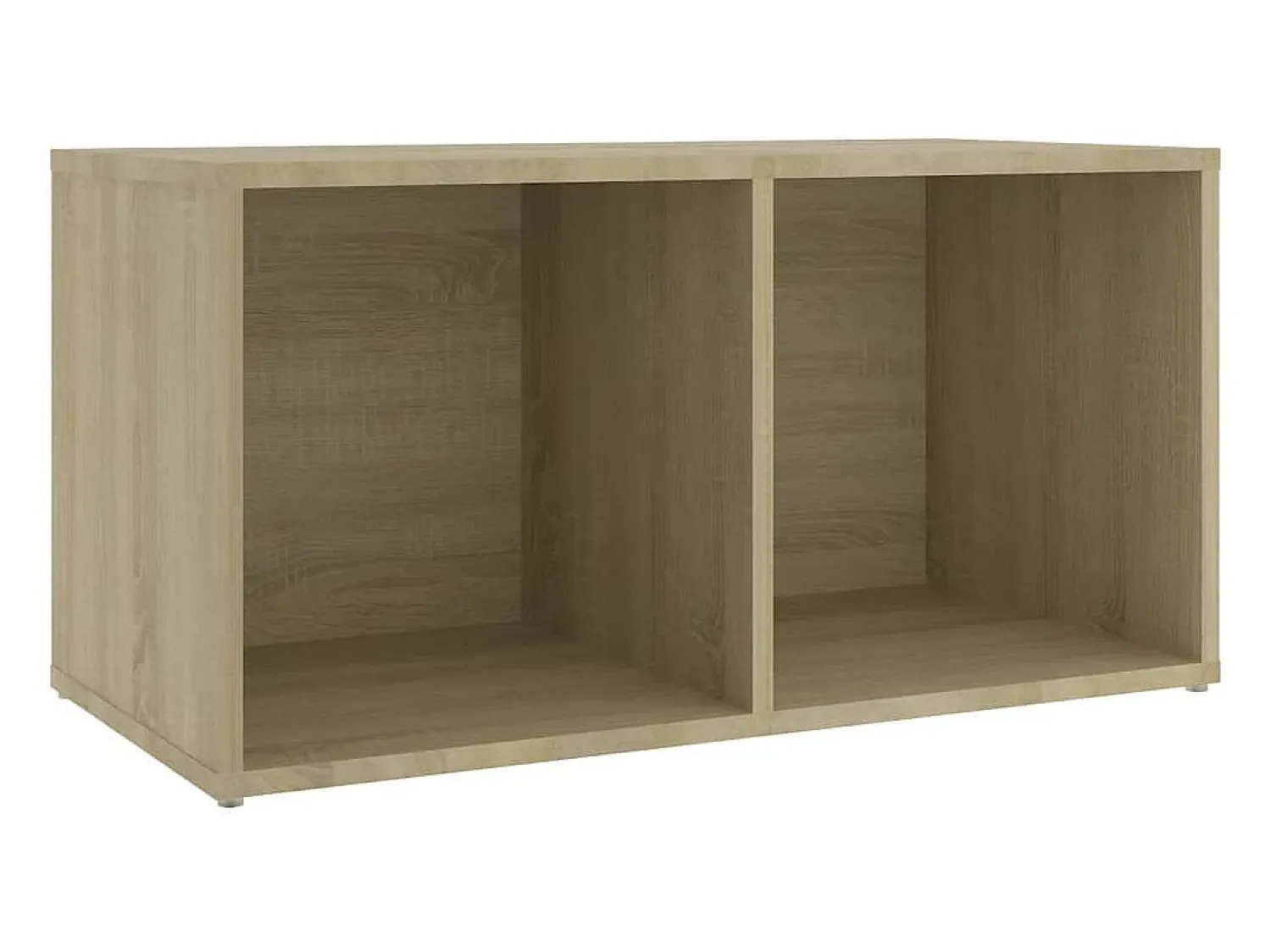 Outlet Móveis de TV 2 pcs derivados de madeira carvalho sonoma PT536188 Castanho