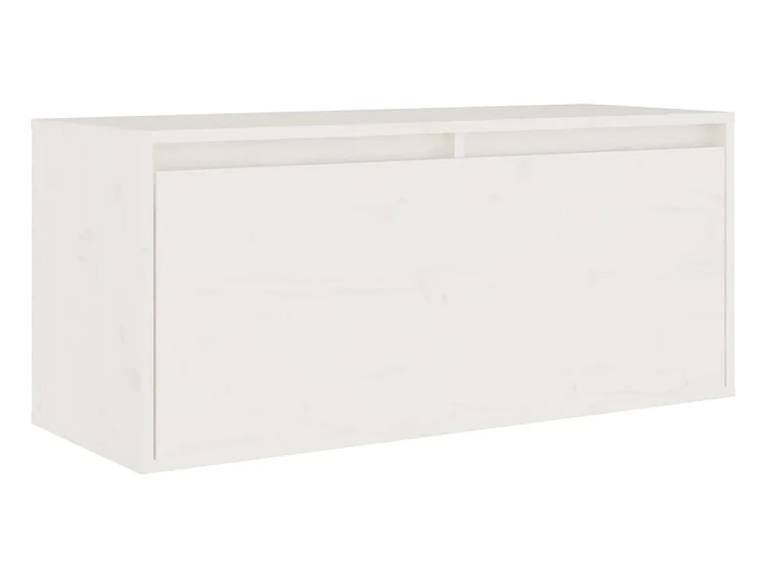 Móvel De Tv| Móveis de TV 6 pcs madeira de pinho maciça PT962007 Branco