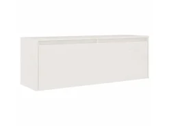 Móvel De Tv| Móveis de TV 2 pcs madeira de pinho maciça PT182218 Branco