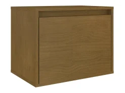 Móvel De Tv| Móveis de TV 4 pcs madeira de pinho maciça -mel PT441923 Castanho