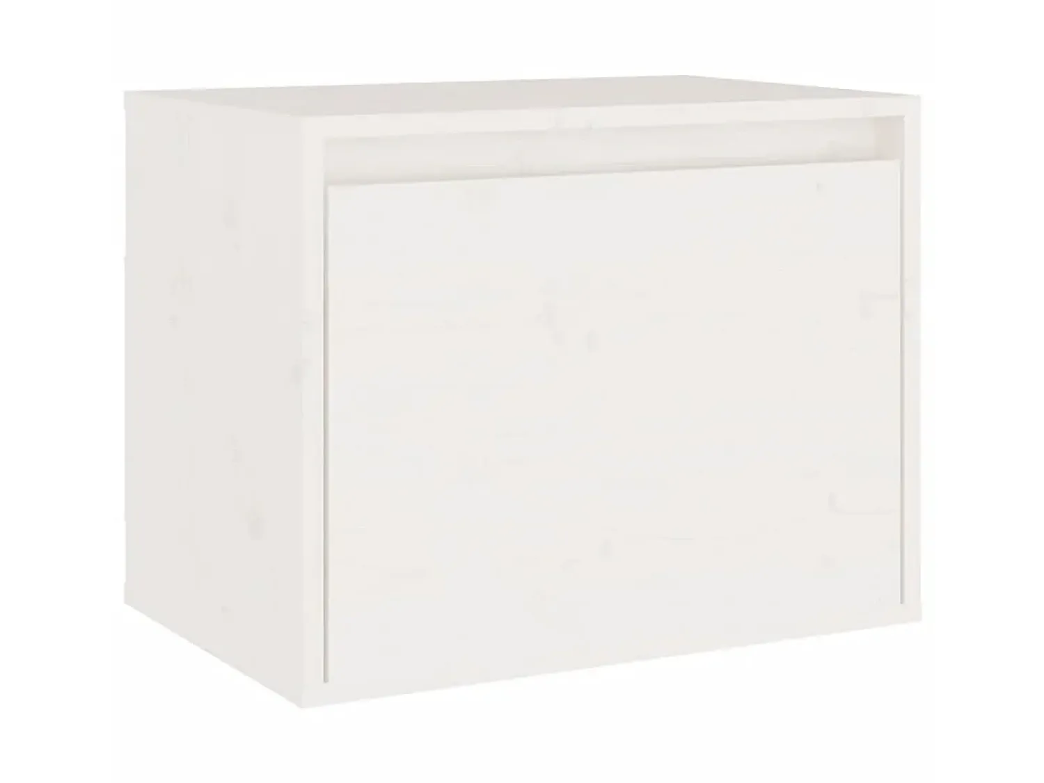 Móvel De Tv* Móveis de TV 4 pcs madeira de pinho maciça PT339109 Branco