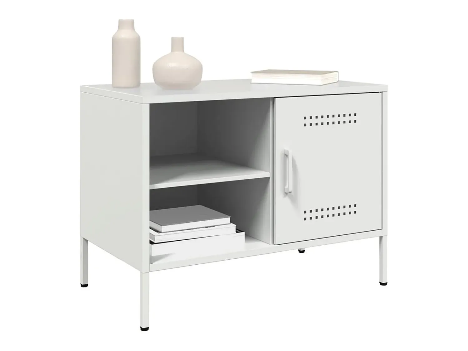 Móveis de TV 2 pcs 68x39x50,5 cm aço PT648107^ Móvel De Tv