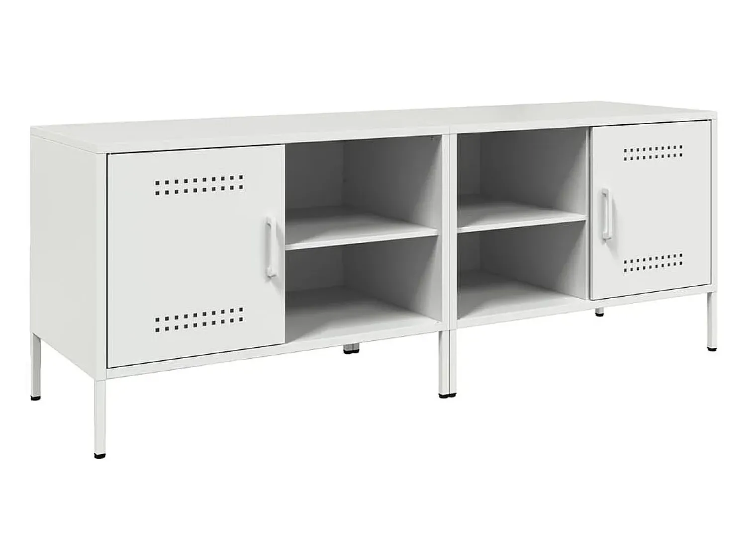 Móveis de TV 2 pcs 68x39x50,5 cm aço PT648107^ Móvel De Tv