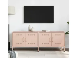 New Móveis de TV 2 pcs 68x39x50,5 cm aço PT756859 Rosa
