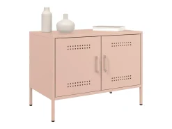 New Móveis de TV 2 pcs 68x39x50,5 cm aço PT756859 Rosa