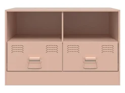 Móvel De Tv* Móveis de TV 2 pcs 67x39x44 cm aço PT322314 Rosa