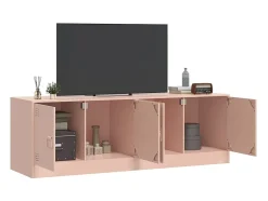 Móvel De Tv* Móveis de TV 2 pcs 67x39x44 cm aço PT225386 Rosa