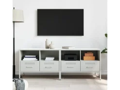 Móvel De Tv| Móveis de TV 2 pcs 68x39x50,5 cm aço PT969484 Branco