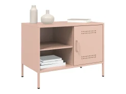 Móvel De Tv* Móveis de TV 2 pcs 68x39x50,5 cm aço PT994647 Rosa