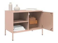 Móvel De Tv* Móveis de TV 2 pcs 68x39x50,5 cm aço PT994647 Rosa