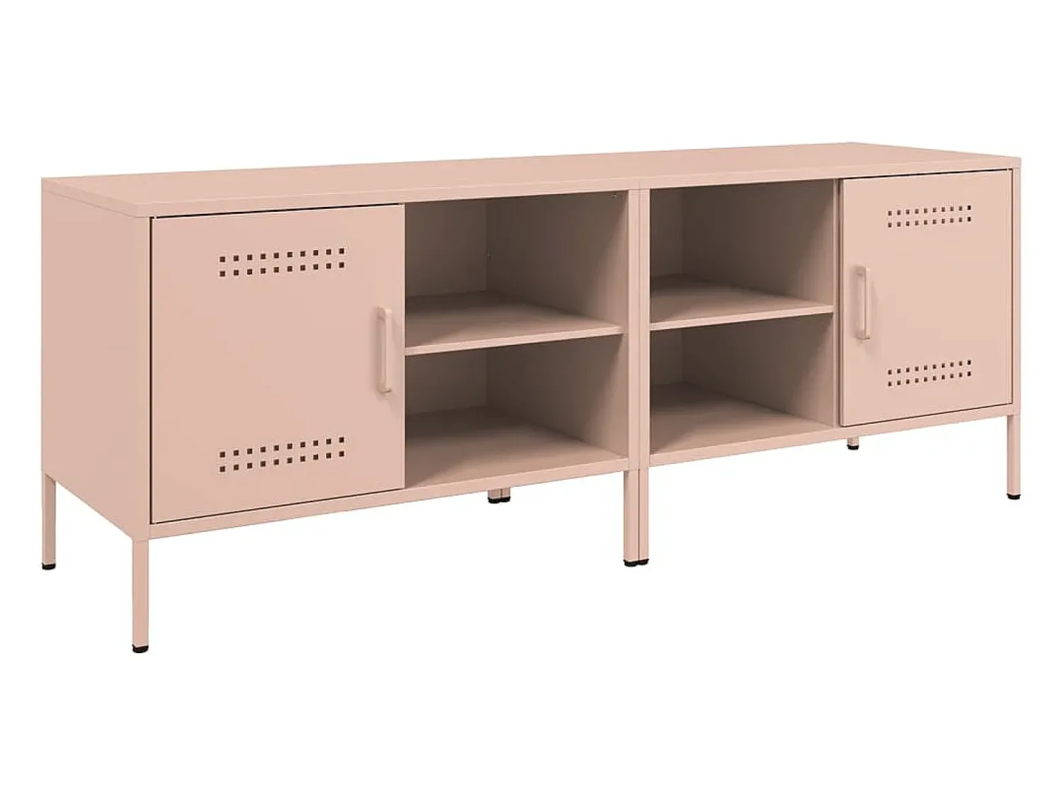 Móvel De Tv* Móveis de TV 2 pcs 68x39x50,5 cm aço PT994647 Rosa