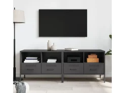 Sale Móveis de TV 2 pcs 68x39x50,5 cm aço PT538583 Preto
