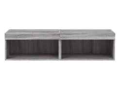 vidaxl Móveis de TV com luzes LED 2 pcs 60x30x30 cm sonoma^ Móvel De Tv