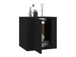 Móvel De Tv* Móveis de TV de parede 2 pcs 40x34,5x40 cm PT173015 Preto