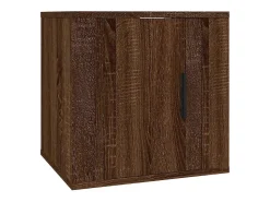 Móvel De Tv* Móveis de TV de parede 2 pcs 40x34,5x40 cm carvalho PT103696 Castanho