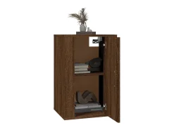 Móvel De Tv* Móveis de TV de parede 2 pcs 40x34,5x60 cm carvalho PT733016 Castanho