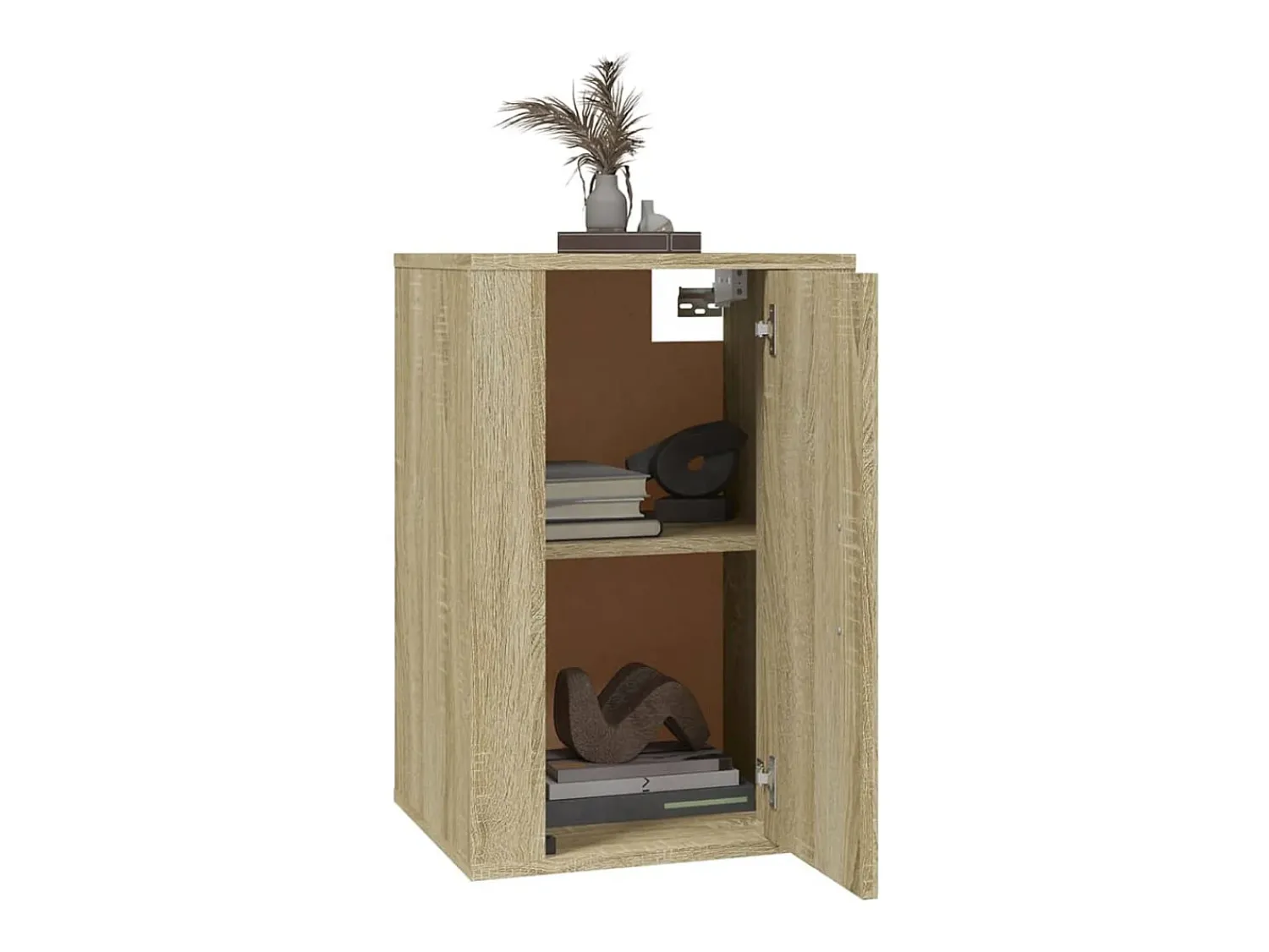 Móvel De Tv* Móveis de TV de parede 2 pcs 40x34,5x60 cm carvalho sonoma PT382421 Castanho