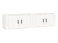 Móveis de TV de parede 2 pcs 80x34,5x40 cm PT684263^ Móvel De Tv