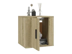 Móveis de TV de parede 2 pcs 40x34,5x40 cm carvalho sonoma PT687857^ Móvel De Tv