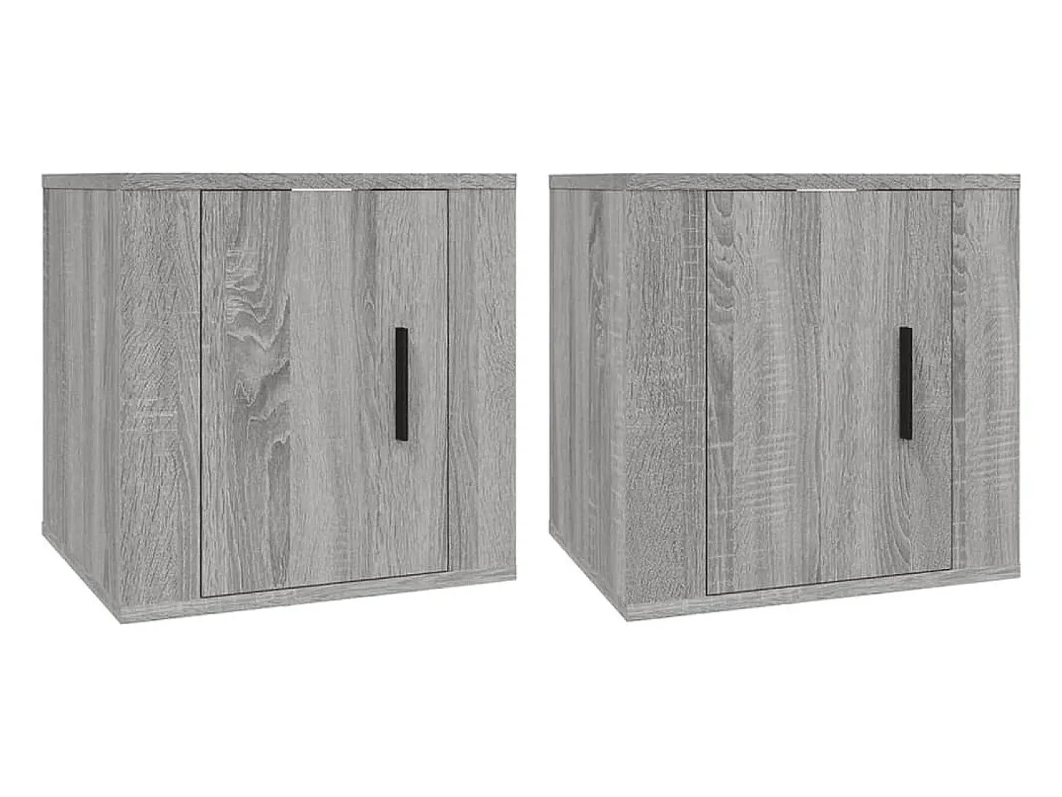 Outlet Móveis de TV de parede 2 pcs 40x34,5x40 cm sonoma PT143379 Cinzento