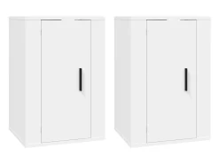 Móveis de TV de parede 2 pcs 40x34,5x60 cm PT726047^ Móvel De Tv