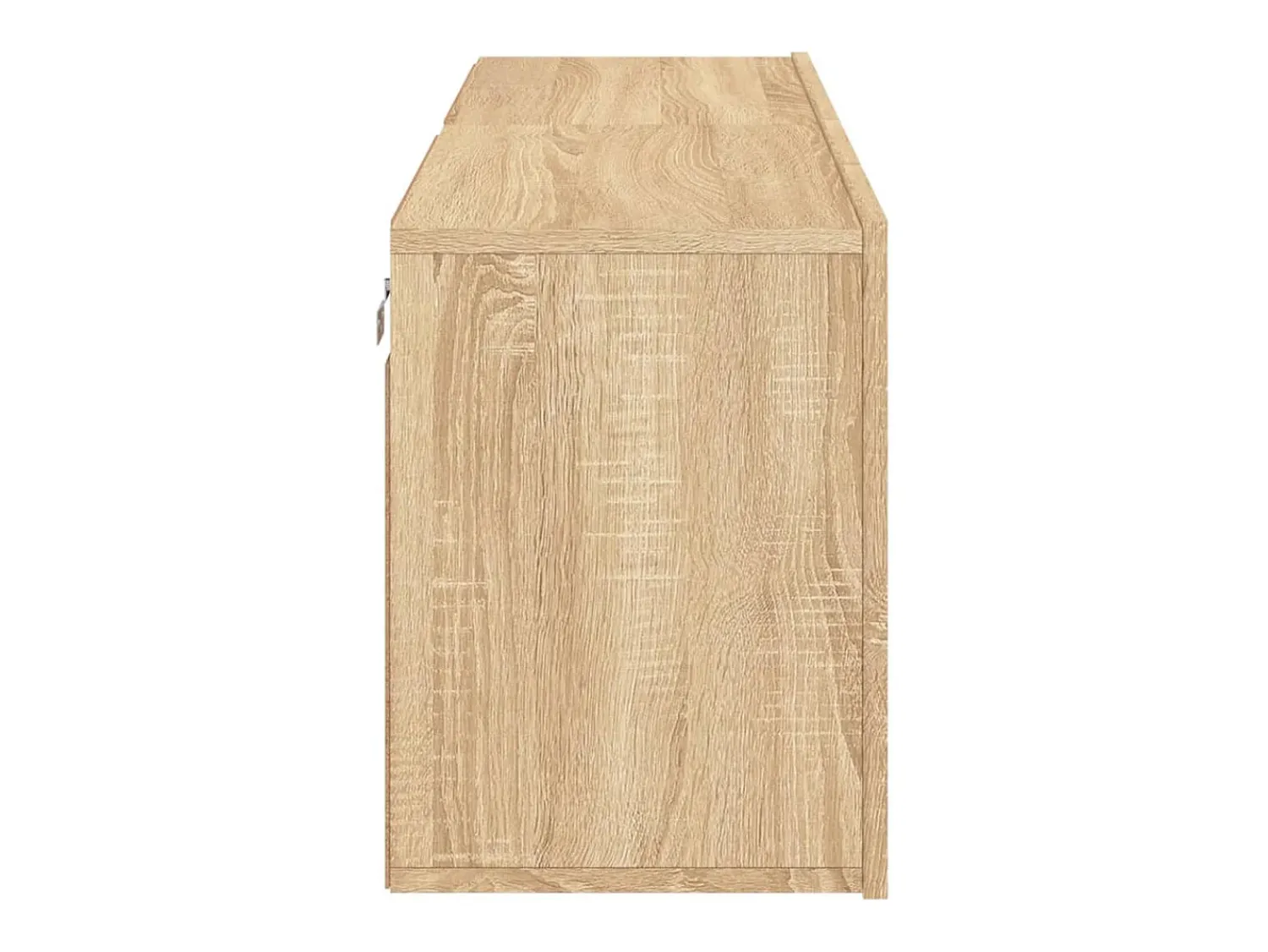 Best Helloshop26 Móveis de TV de parede prateleira multimídia aparador TV sala de jantar sala de estar quarto 2 peças carvalho Sonoma 60 x 30 x 41 cm marrom 02_0029000 Castanho