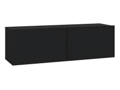 Móveis de TV p/ parede 2pcs 100x30x30cm derivados madeira PT976522^ Móvel De Tv