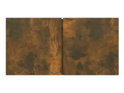 Móvel De Tv* Móveis de TV para parede 2 pcs 60x30x30 cm carvalho fumado PT879290 Castanho