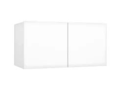 Best Móveis de TV para parede 2 pcs 60x30x30 cm PT642123 Branco