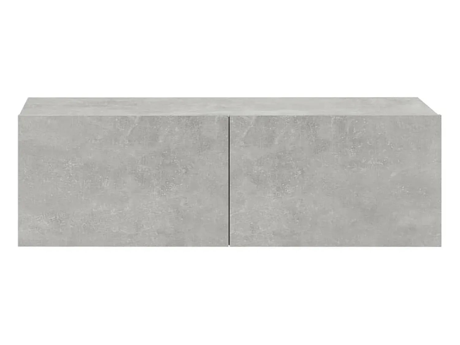 Móvel De Tv| Móveis de TV para parede 4 pcs 100x30x30 cm cinza cimento PT624979 Cinzento