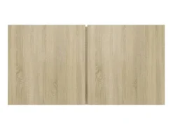 Móvel De Tv| Móveis de TV para parede 3 pcs 60x30x30 cm carvalho sonoma PT578260 Castanho