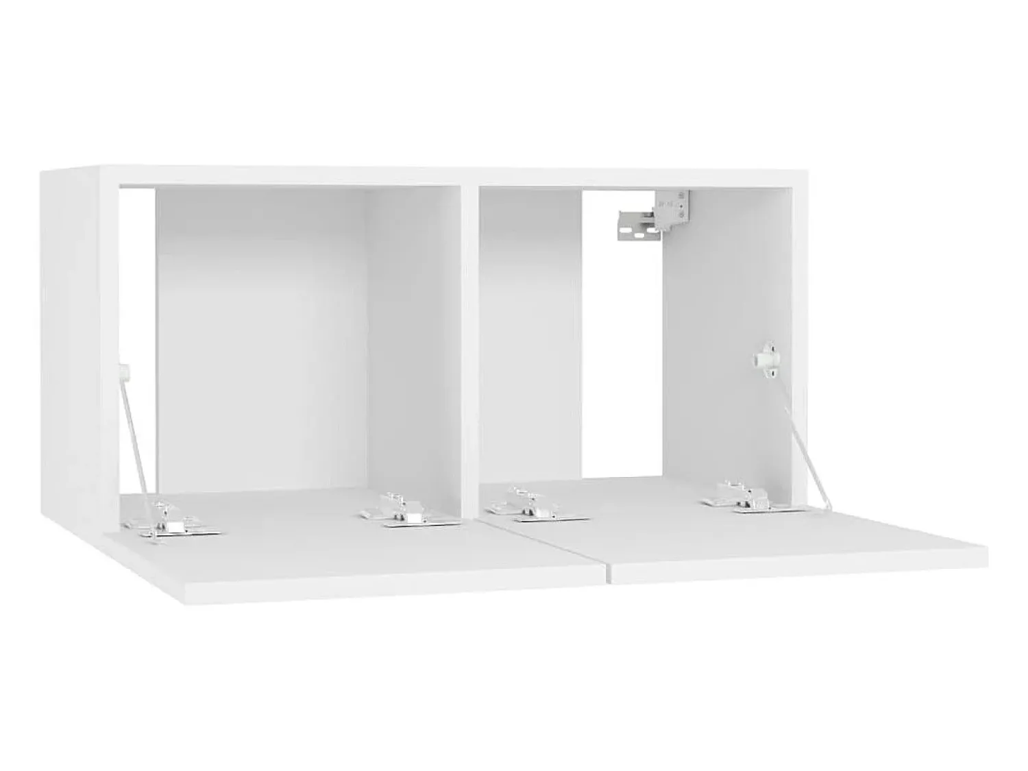 vidaxl Móveis de TV para parede 2 pcs 60x30x30 cm^ Móvel De Tv