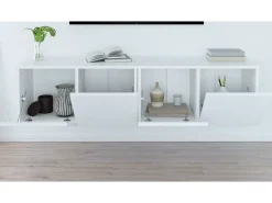 vidaxl Móveis de TV para parede 2 pcs 60x30x30 cm^ Móvel De Tv