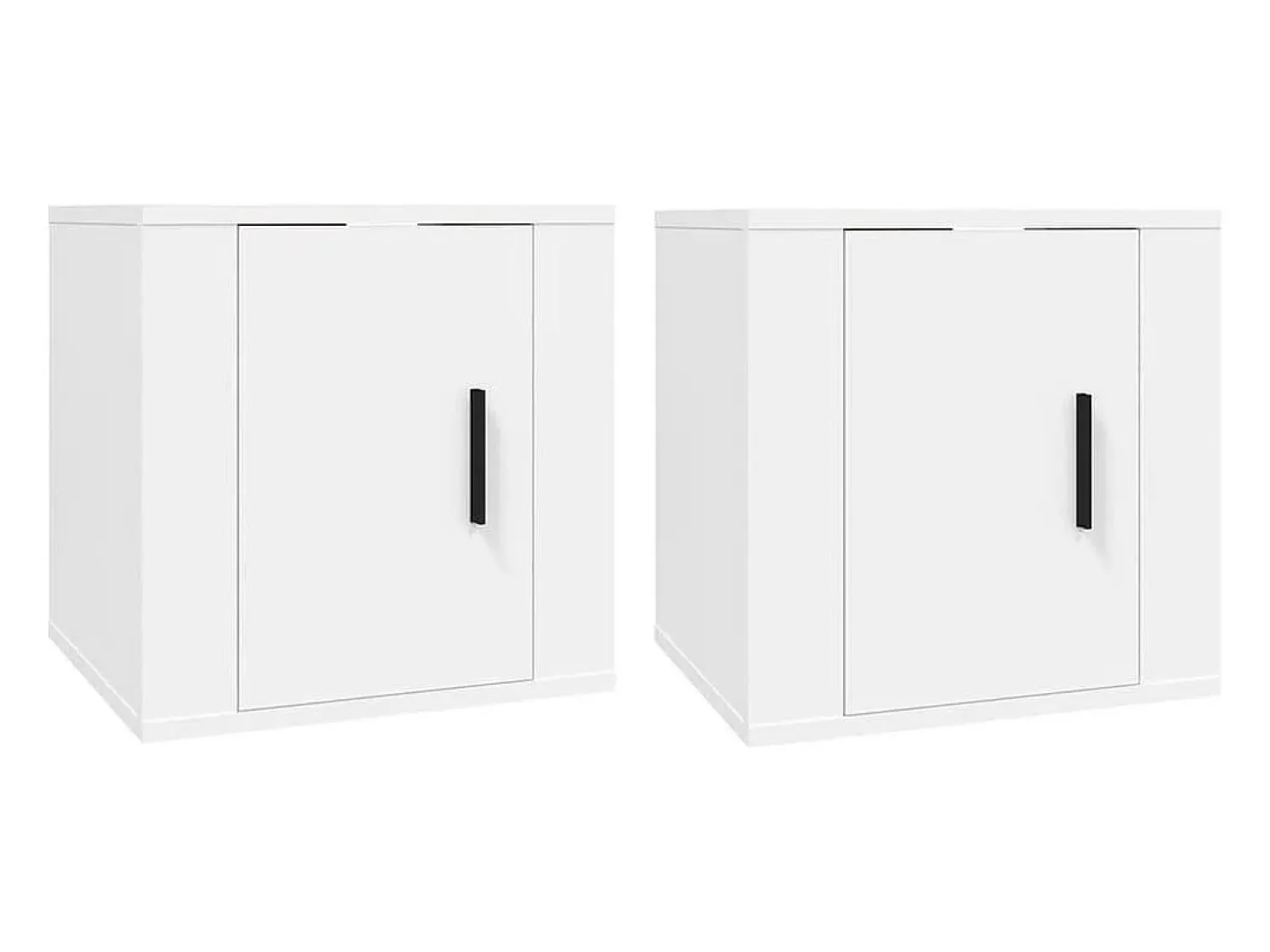 Móveis de TV para parede 2 pcs 40x34,5x40 cm PT868609^ Móvel De Tv