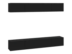 Móveis de TV parede 4 pcs 100x30x30 cm PT868372^ Móvel De Tv