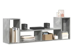 Móvel De Tv| Móveis de TV 2pcs 75x30x50 cm derivados madeira cinza cimento PT444577 Cinzento