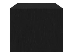 Móvel De Tv|vidaxl Móveis de TV 2pcs 60x31x25,5cm deriv. madeira carvalho Preto