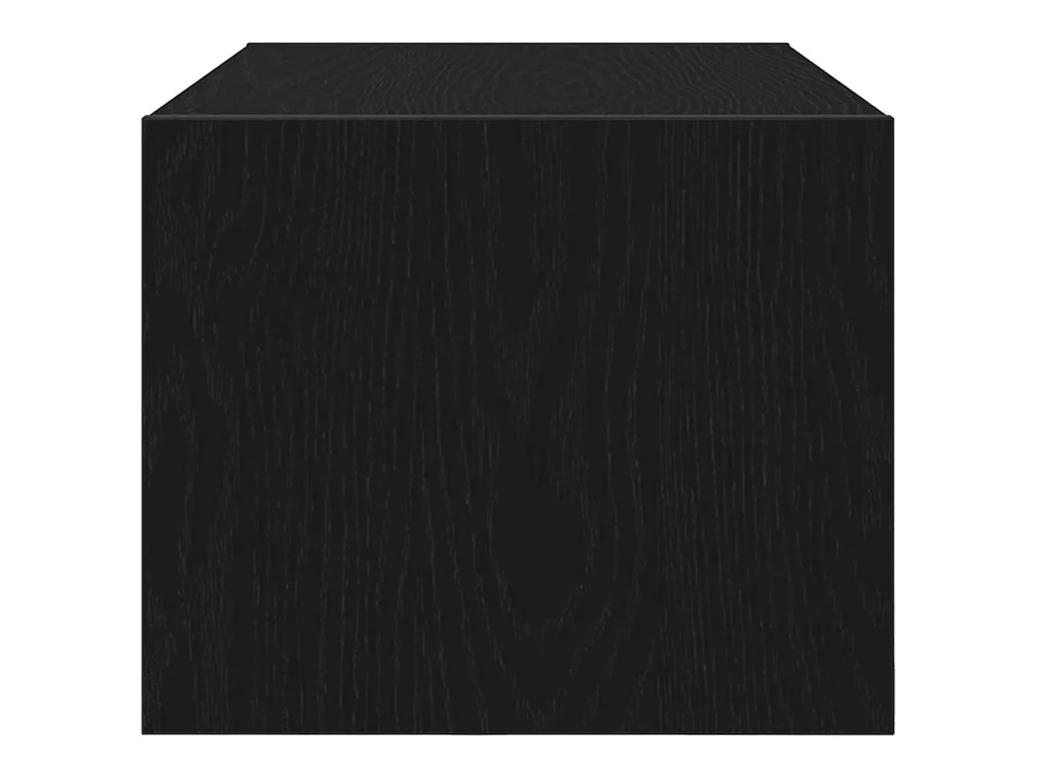Móvel De Tv|vidaxl Móveis de TV 2pcs 60x31x25,5cm deriv. madeira carvalho Preto