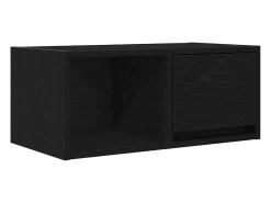 Móvel De Tv|vidaxl Móveis de TV 2pcs 60x31x25,5cm deriv. madeira carvalho Preto