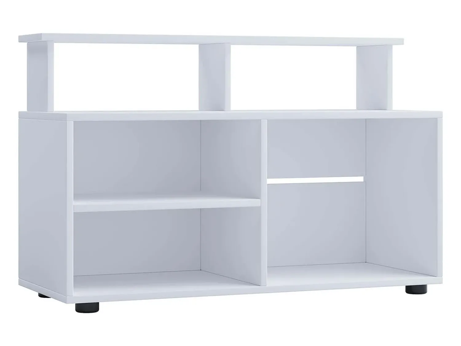 Discount VCM Móveis de TV | Lowboard | Prateleira de TV com espaço de armazenamento suficiente | Dimensões A. 59 x L. 90 x P. 36 cm | Fernseh Furniture - Balansia (Branco) Multicor