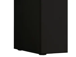 VCM Móveis de TV | Lowboard | Armário de TV | Dimensões A. 40 x L. 115 x P. 36 cm | Fernseh Furniture - Lowina (Preto)^ Móvel De Tv